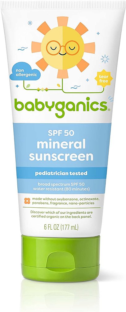 PROTETOR SOLAR BABYGANICS ORGÂNICO INFANTIL SPF 50 - 177ML
