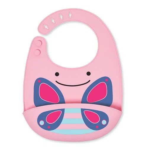 Babador Cata Migalhas de Silicone Zoo Borboleta Skip Hop