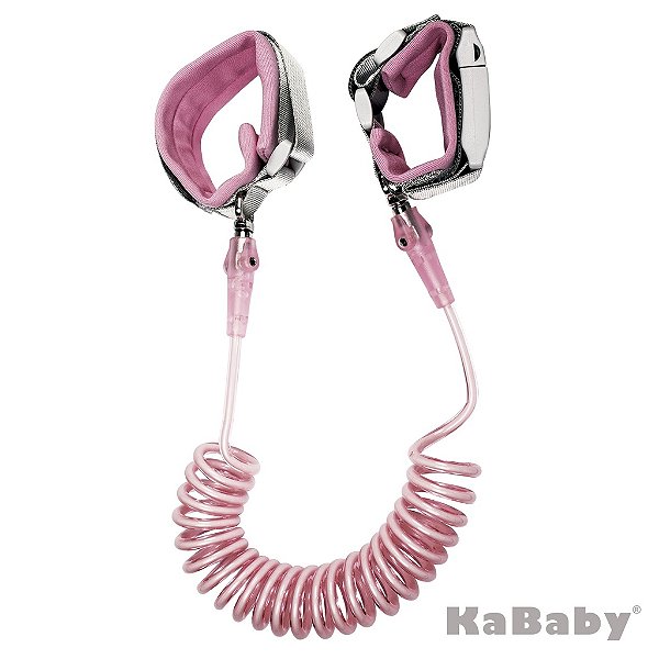Pulseira Guia p/ Passeio KaBaby Rosa