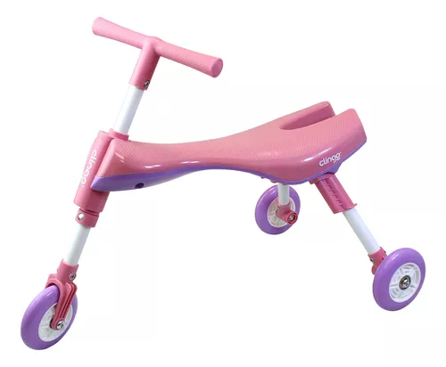 Triciclo Infantil Rosa - Clingo