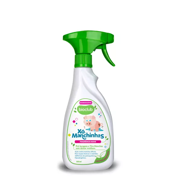 Alvejante Tira Manchas Sem Cloro - Xô Manchinhas Bioclub® 500ml