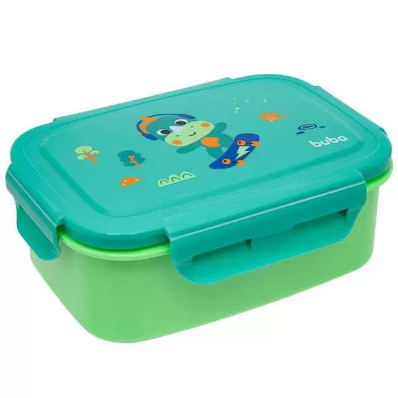 Bento Box Dino com Aço Inox - Buba