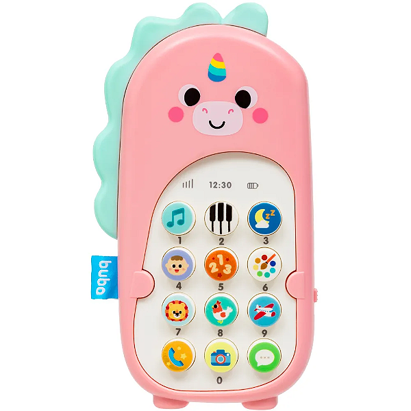 Brinquedo Interativo PHONE BILINGUE BUBA ZOO UNICORNIO - BUBA