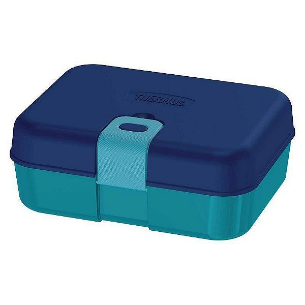 LANCHEIRA THERMOS BENTO BOX AZUL
