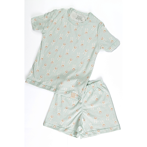 PIJAMA MANGA CURTA INFANTIL ANGELA CLÁSSICA BÜP BABY
