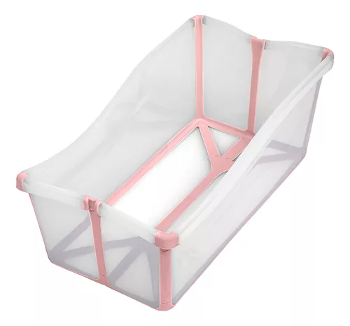 Buba Banheira Dobrável Compacta Rosa