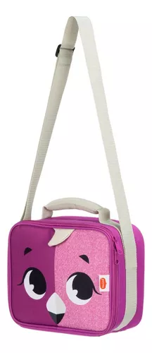 Lancheira Tiny Love Térmica Infantil Safari Flamingo