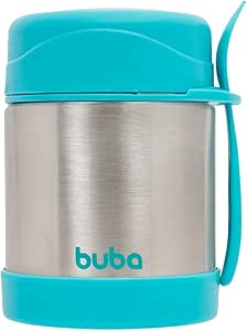 Pote Térmico Para Refeição Infantil 350ml Aço Inox Buba