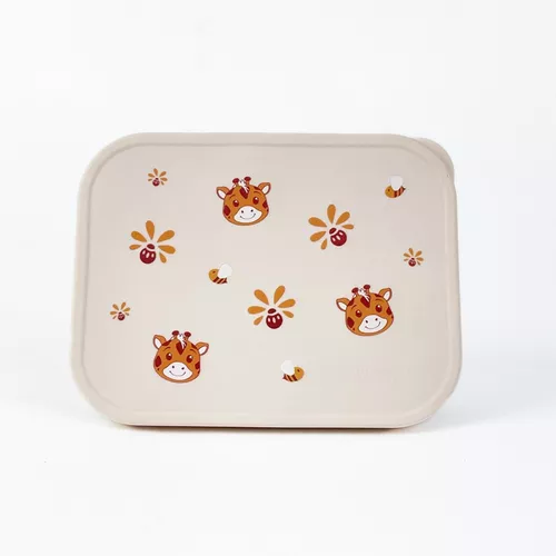 Lancheira Infantil Marmita Bento Box Com Divisórias Petit Pia Leão
