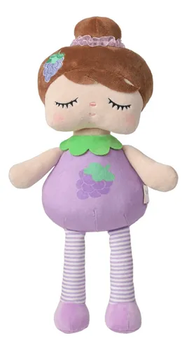 Boneca Angela Frutas Uvinha 33cm - Metoo