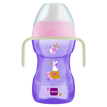 Copo MAM FUN TO Drink 270ML - Rosa