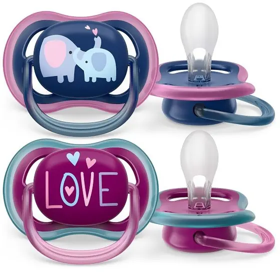 Chupeta Avent Ultra Air 18 Meses+ Decorada - Avent