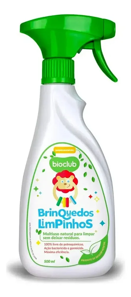 Limpador Brinquedos Limpinhos 500ml Vegano Bioclub