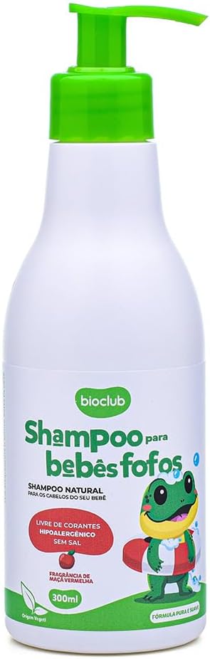 Shampoo Infantil Baby - Shampoo Para Bebês Fofos Bioclub® 300ml