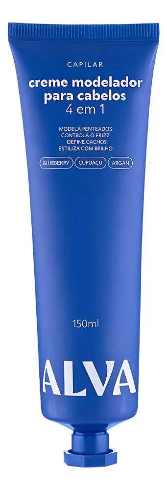 Creme De Modelar 4x1 Natural E Vegano 150ml Alva