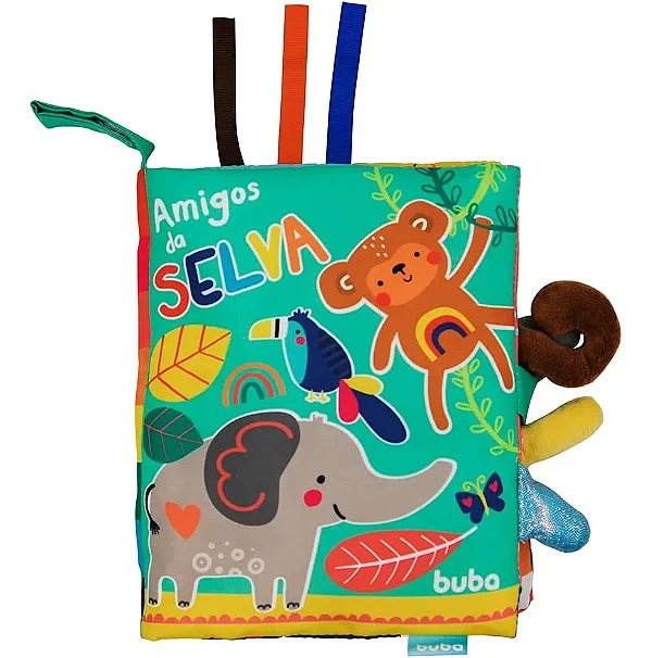 Livrinho De Atividades Jungle Amigos Da Selva Buba