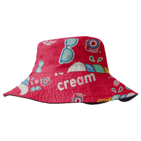 Chapéu Infantil Dupla Face Ice Cream - Sea Float