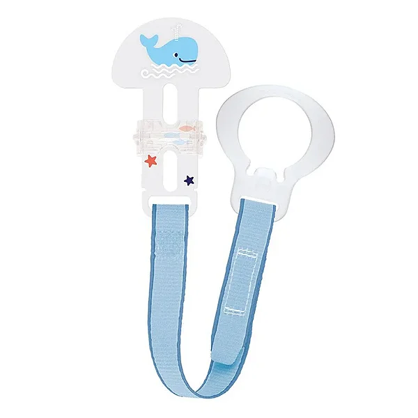 Prendedor De Chupeta Mam Clip Baleia Azul - Mam