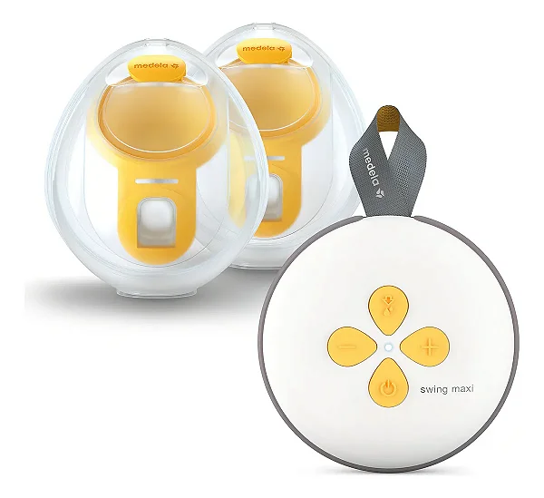 Bomba Tira Leite Elétrica Dupla Medela Swing Maxi