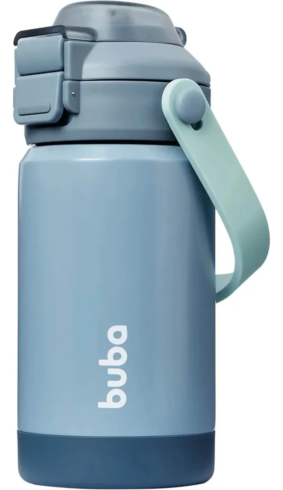 Garrafa Térmica Inox 360ml Buba Azul