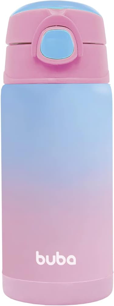 Buba Copo Térmico Parede Dupla 400ml Rosa
