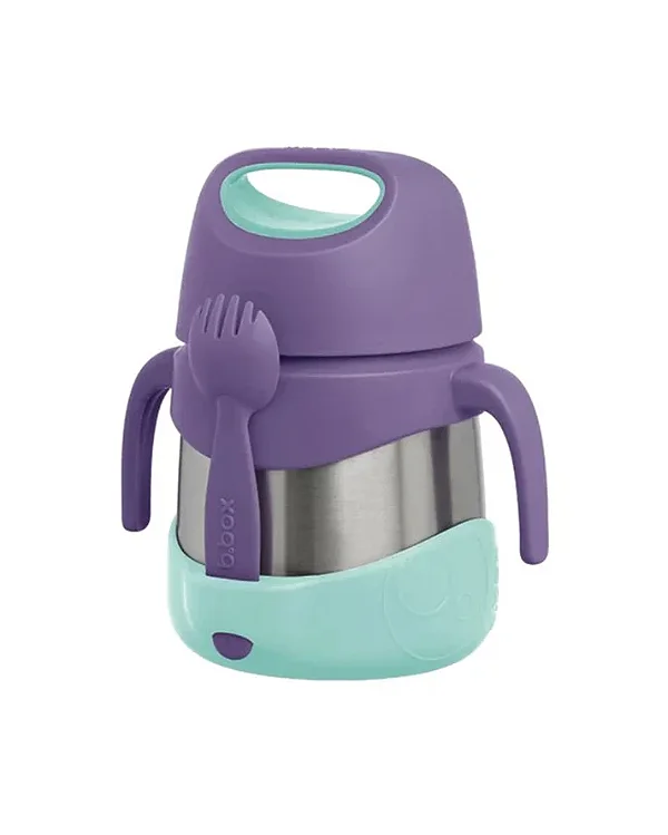 Pote Térmico Inox com Garfo Lilac Pop 335ml Bbox