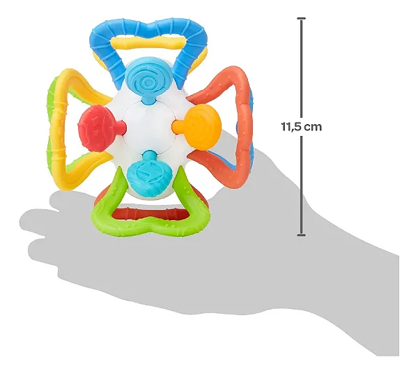 Mordedor Soft Buba 360° com Texturas