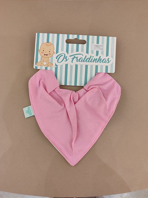 Babador Bandana Impermeavel- Rosa