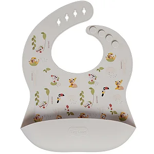 Babador Silicone Pega Migalhas Boho Chic Tiny Love
