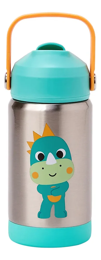 Copo Térmico Buba Zoo Dino 360ml Canudo