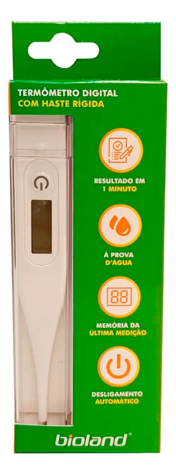 Termômetro Clínico Digital - Branco Bioland