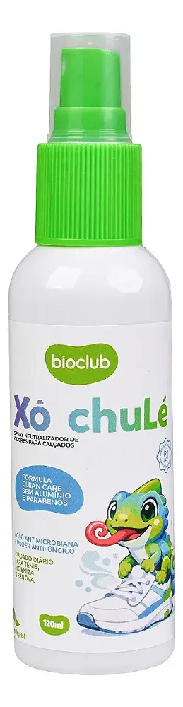 Xô Chulé Spray Neutralizador Odores Tênis Sapatos Infantil