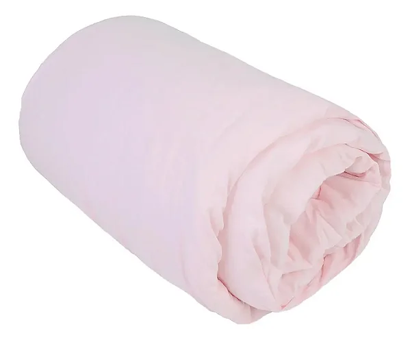 Edredom Laço Bebê Marshmallow Rosa
