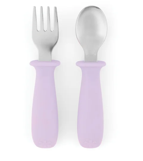 Kit de Talheres Besties Gatinha Lilás Skip Hop