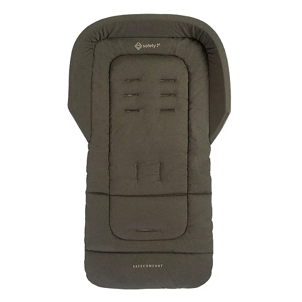 Almofada para Carrinhos SafeComfort Orgânica - Dark Sage