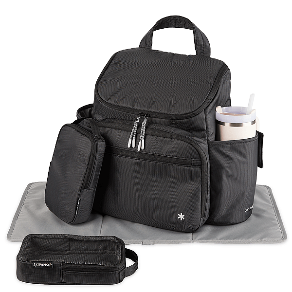 Bolsa Maternidade Mochila Next Forma Preto Skip Hop