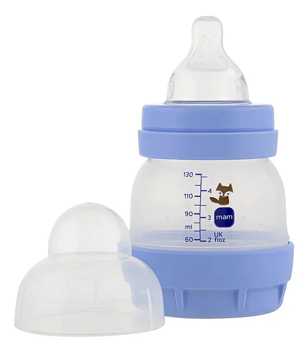 Mamadeira Easy Start Mam – 130 ML azul