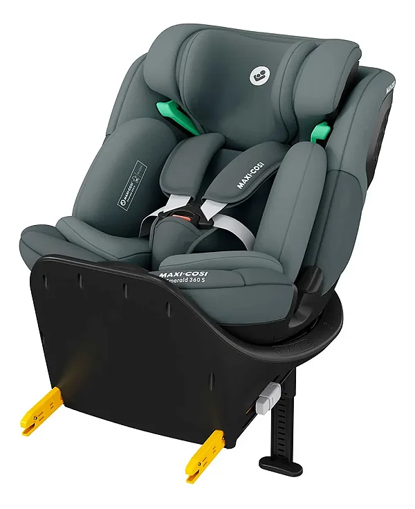 Cadeirinha Maxi-Cosi Emerald 360 S Isofix i-Size 0 a 12 Anos com Giro 360° Graphite