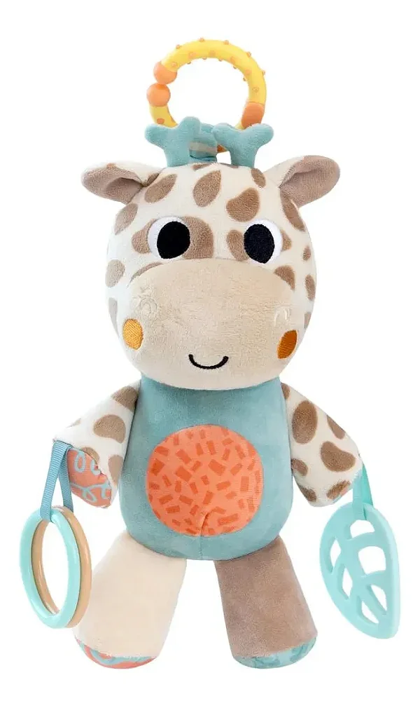 Pelúcia De Atividades Girafa Treme Treme Buba Zoo - Buba