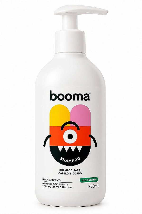 Shampoo da cabeça aos pés - Booma 250ml