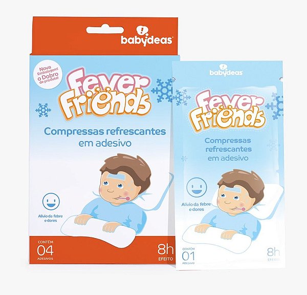 Compressas Refrescantes Fever Friends - Babydeas