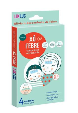 Xô Febre - Compressas Refrescantes para Alívio da Febre - LikLuc