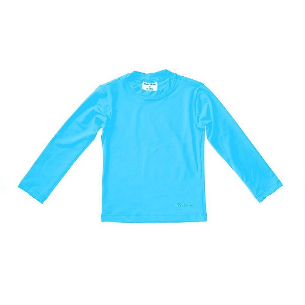 CAMISA BANHO MANGA LONGA BÜP BABY AZUL AQUA
