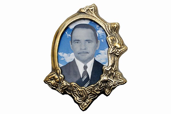 Foto Porcelana 06x08 Com Moldura de bronze