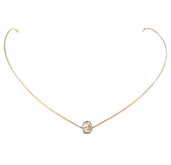 Tiara com pedra
