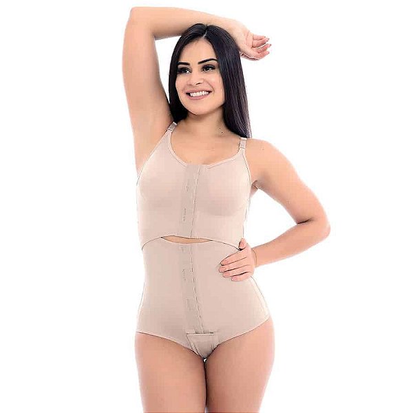 CINTA MODELADORA CALCINHA BIPARTIDA ALTA COMPRESSÃO PREMIUM/159.179
