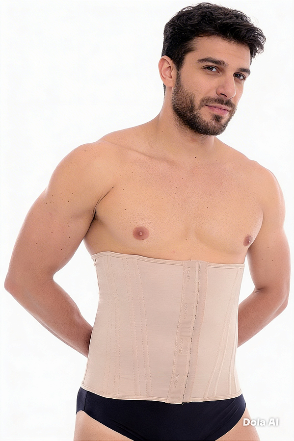 CINTA MASCULINA (30cm) 12 BARBATANAS DE AÇO PREMIUM /1107
