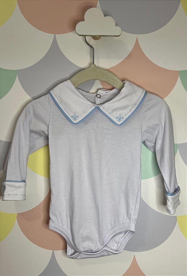 Body gola azul clara