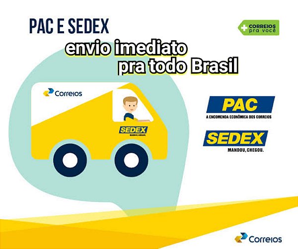 ENVIO IMEDIATO PRA TODO BRASIL