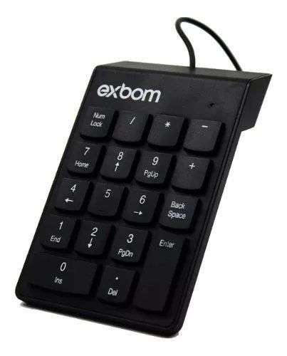 Teclado Numérico Exbom BK-N30